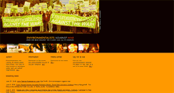 Desktop Screenshot of envirosagainstwar.org
